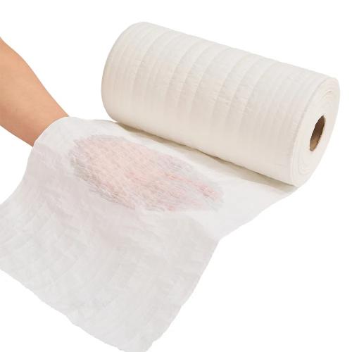China Absorbent Sterile 4 Ply Scrim Reinforced Paper Towel Roll Industrial Cleaning Wipes Medical Wipes for Hospital and Industrial Use Fabricante