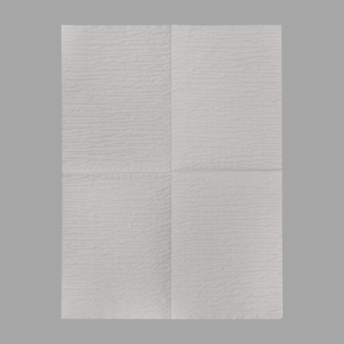 China Blue/White Paper Hand Towel 30*40 cm 11.8*15.7 inch  Reinforced Wiper Disposable Scrim Blotting Towel Absorbent Medical Consumables Fabricante