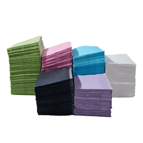 China Disposable Dental Pad/Paper + PE film dental waterproof pad Fabricante