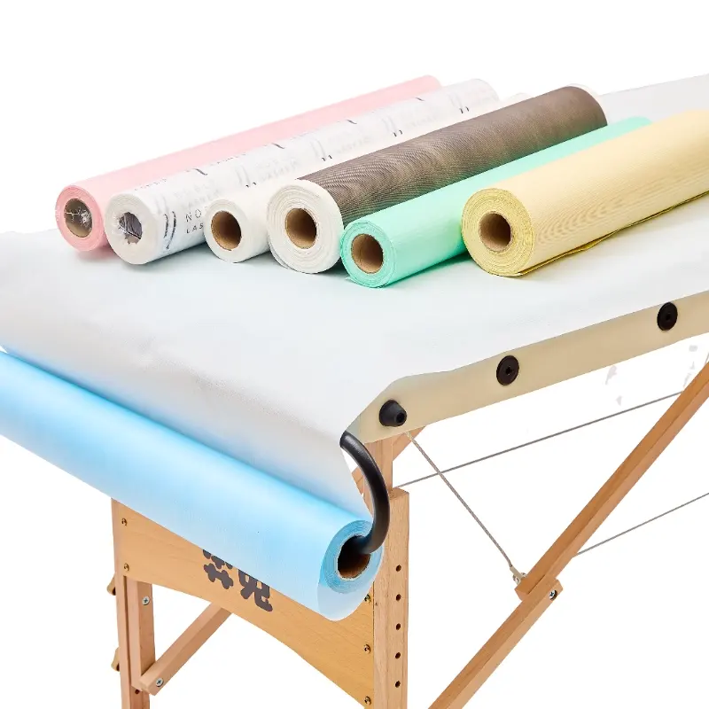 Por que os rolos descartáveis de não tecido SPA são a solução ideal para sua cama de massagem: rolos de papel e lençóis descartáveis