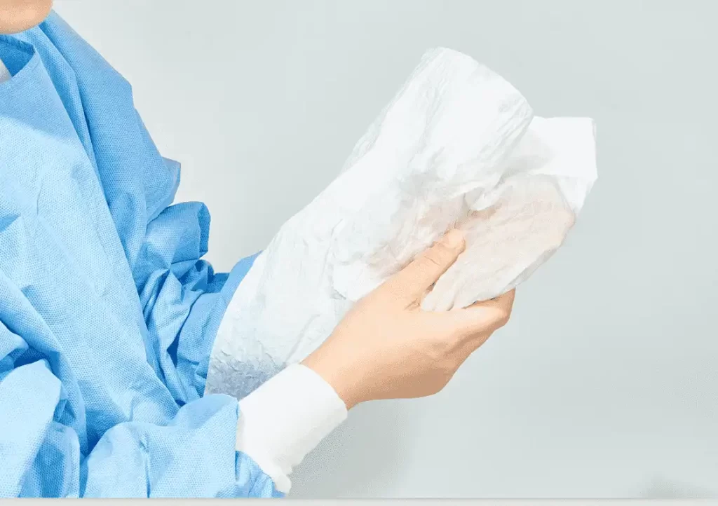 Higiene Clínica Elevatória com Papel Médico Premium para as Mãos